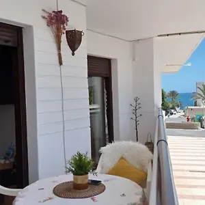 La Pita- Terraza Con Vistas Al Mar&parking, A 1 Min De La Playa Apartamento